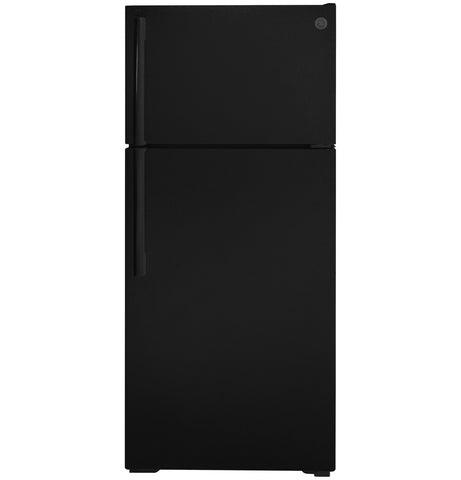 Refrigerator of model GTS17DTNRBB. Image # 1: GE® 16.6 Cu. Ft. Top-Freezer Refrigerator