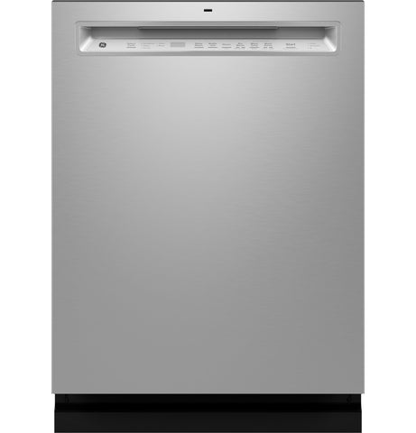 Dishwasher of model GDF670SYVFS. Image # 5: GE® Fingerprint Resistant Front Control with Stainless Steel Interior Dishwasher with Sanitize Cycle