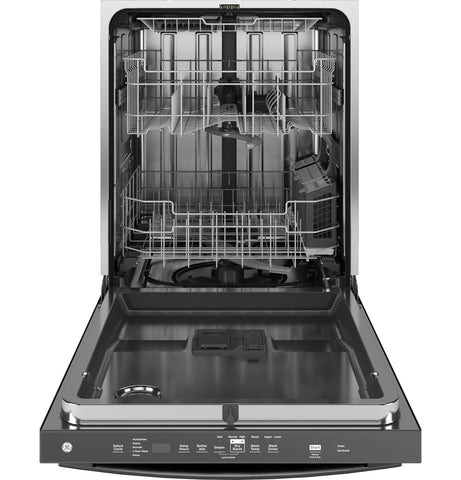 Dishwasher of model GDT670SFVDS. Image # 4: GE® ENERGY STAR® Top Control with Stainless Steel Interior Dishwasher with Sanitize Cycle