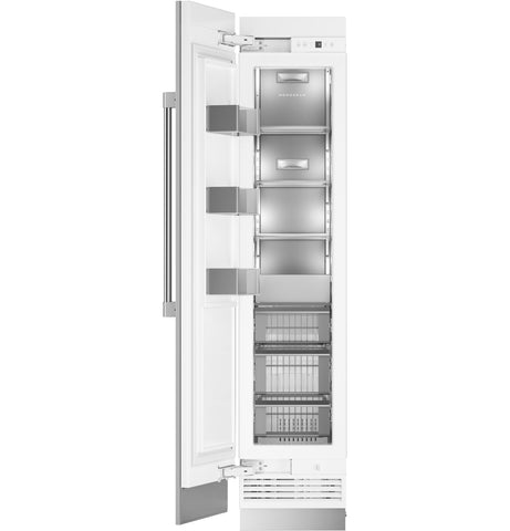 Freezer of model ZIF181NPNII. Image # 3: Monogram 18" Integrated, Panel-Ready Column Freezer