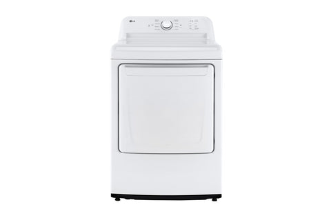 Dryer of model DLE6100W. Image # 2: LG 7.3 cu. ft. Ultra Large Capacity Rear Control Electric Energy Star Dryer with Sensor Dry 	 ***