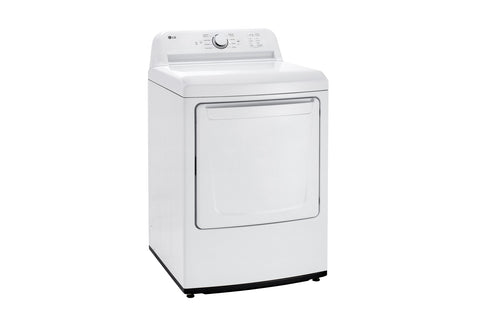 Dryer of model DLE6100W. Image # 3: LG 7.3 cu. ft. Ultra Large Capacity Rear Control Electric Energy Star Dryer with Sensor Dry 	 ***