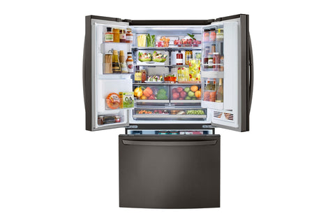 Refrigerator of model LRFVS3006D. Image # 2: LG 30 cu. ft. Smart wi-fi Enabled InstaView™ Door-in-Door® Refrigerator with Craft Ice™ Maker ***