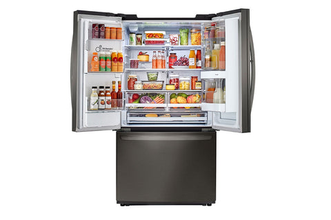 Refrigerator of model LFXC22596D. Image # 3: LG 22 cu. ft. Smart wi-fi Enabled InstaView™ Door-in-Door® Counter-Depth Refrigerator