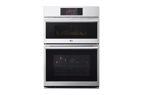 Built-In Oven of model WCES6428F. Image # 1: LG STUDIO 1.7/4.7 cu. ft. Combination Double Wall Oven with Air Fry ***