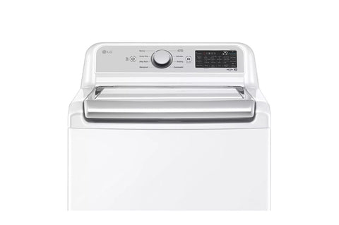 Washer of model WT7400CW. Image # 3: LG -5.5 cu.ft. Mega Capacity Smart wi-fi Enabled Top Load Washer with TurboWash3D™ Technology ***