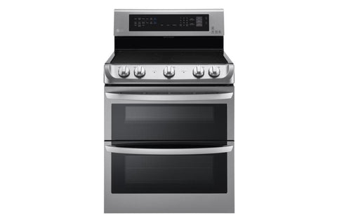 Range of model LDE4413ST. Image # 1: LG 7.3 cu. ft. Electric Double Oven Range with ProBake Convection®, EasyClean® ***