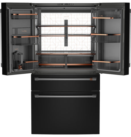 Refrigerator of model CGE29DP3TD1. Image # 2: Café™ ENERGY STAR® 28.7 Cu. Ft. Smart 4-Door French-Door Refrigerator With Dual-Dispense AutoFill Pitcher