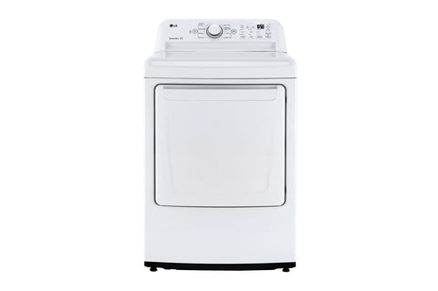 Dryer of model DLE7000W. Image # 1: LG 7.3 cu. ft. Ultra Large Capacity Electric Dryer with Sensor Dry Technology ***