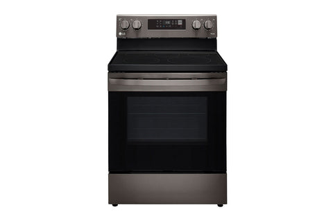 Range of model LREL6323D. Image # 1: LG 6.3 cu ft. Smart Wi-Fi Enabled Fan Convection Electric Range with Air Fry & EasyClean® ***