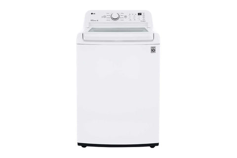 Washer of model WT7000CW. Image # 1: LG 4.5 cu. ft. Ultra Large Capacity Top Load Washer with TurboDrum™ Technology