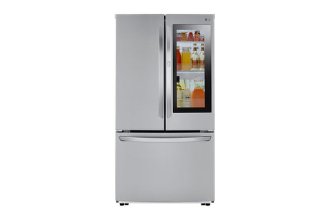 Refrigerator of model LFCC23596S. Image # 1: LG 23 cu. ft. InstaView™ Door-in-Door® Counter-Depth Refrigerator