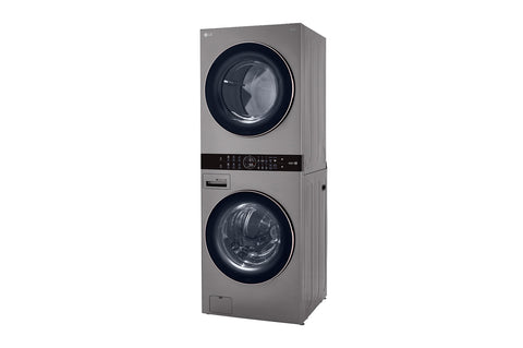 Washer & Dryer Combo of model WKE100HVA. Image # 3: Single Unit Front Load LG WashTower™ with Center Control™ 4.5 cu. ft. Washer and 7.4 cu. ft. Electric Dryer